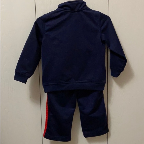 Puma Navy and Red Warm Up Suit - Picture 2 of 7